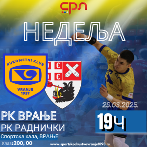 РК Врање пред новим изазовом