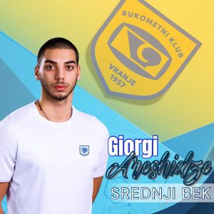 Спортско друштво Врање јаче за још једног интернационалца: Георги Арешидзе нови члан Рукометног клуба!